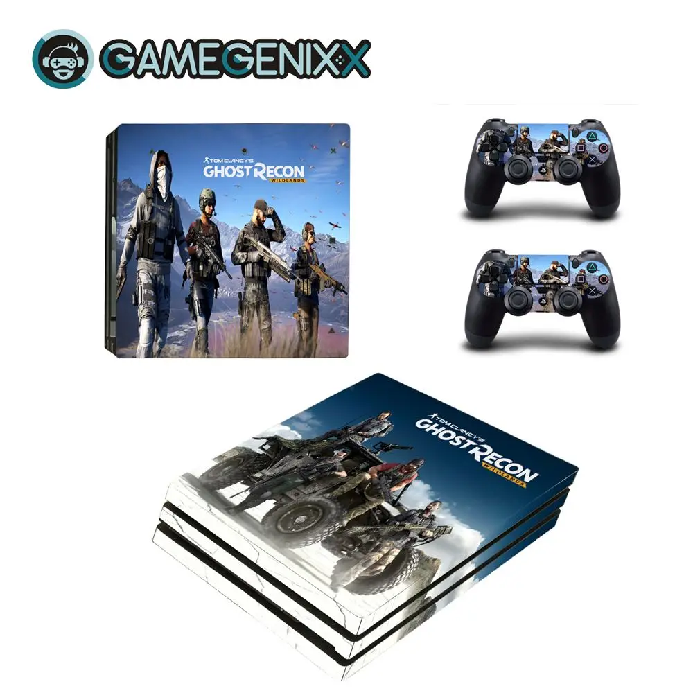 GAMEGENIXX наклейка на кожу виниловая водонепроницаемый чехол для PS4 Pro консоли и 2