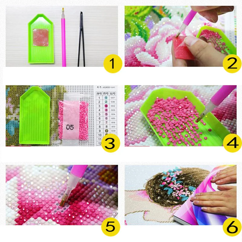 

5D DIY Diamond Painting Portrait Beauty Cross Stitch Kit Full Square/Round Diamond Embroidery Mosaic Art Home Decoration Picture