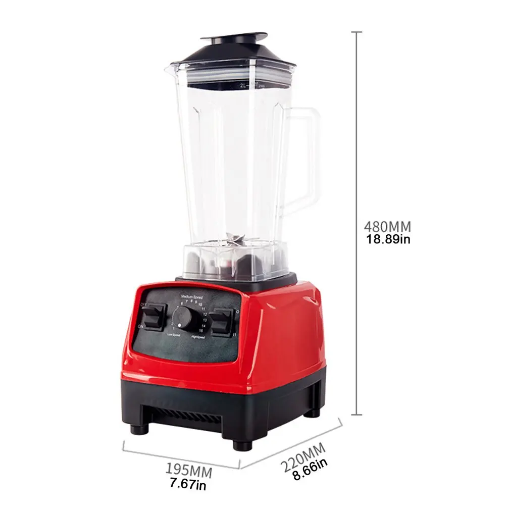 

Multi Fruit Blender Juice Blender Electric Juicer Multipurpose Blender Commercial Fruit Blender Large Capacity