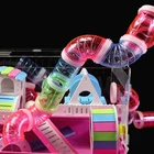 Милые Костюм DIY туннельные фитинги для хомяка, прозрачные акриловые аксессуары для хомяка, игровые принадлежности для игрушки для домашних животных маленького размера
