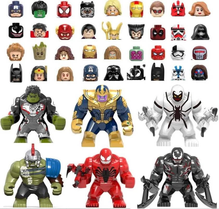 

Mini 4.5cm different figures building blocks toy single sale kids blocks toys gift anime figure building blocks