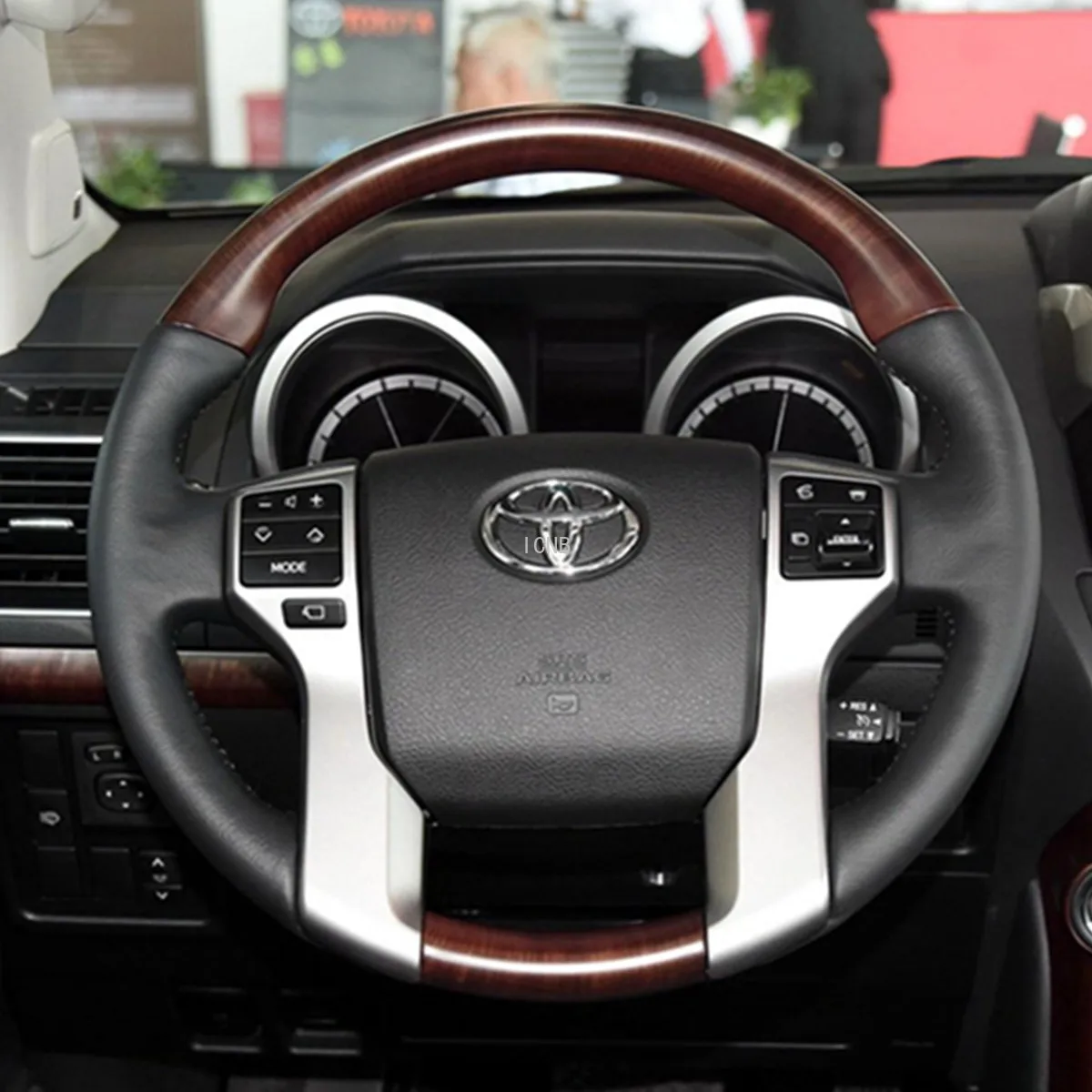 Кнопки на руль украшение для рамки Toyota Land Cruiser Prado 150 2010 2011 2012 2013 2014 2015 2016