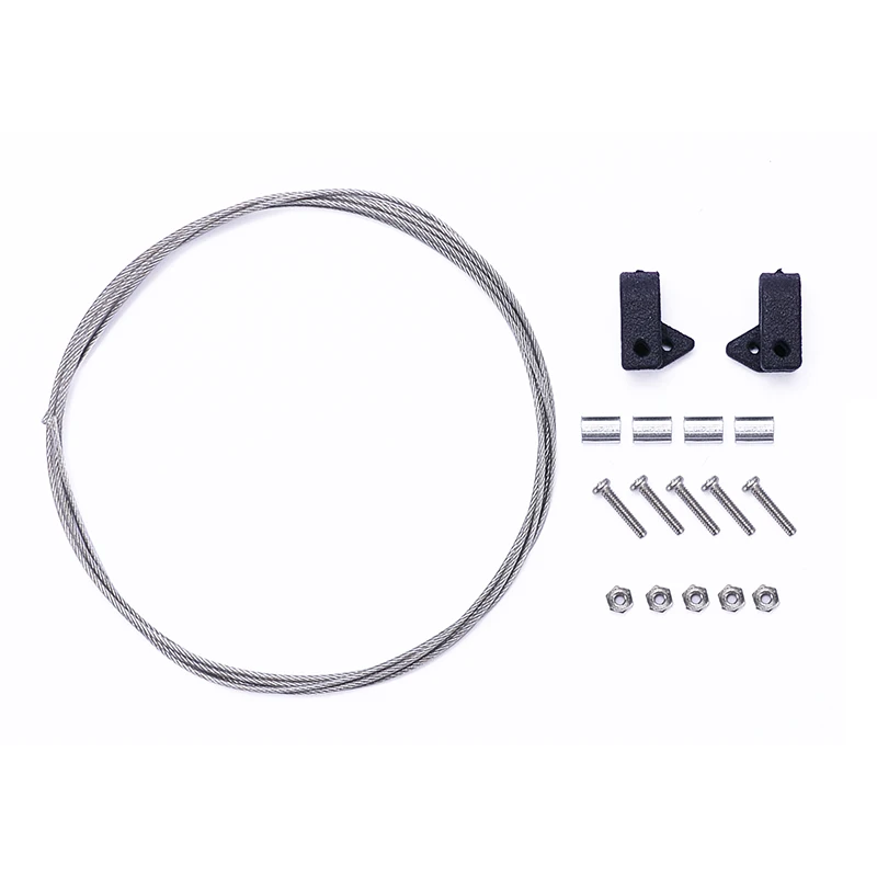 

Modified Steel Rope Kit Decoration Accessories for Traxxas TRX4 2021 Ford Bronco 1/10 RC Cawler Car Upgrade Parts