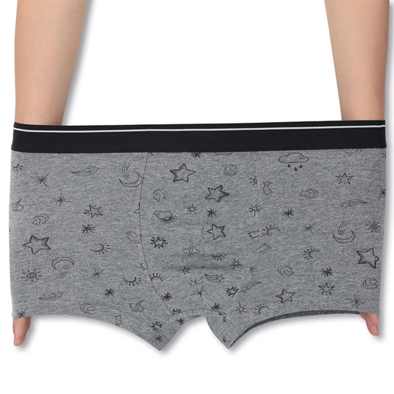 4 pcslot brand hot underwear breathable solid flexible shorts pure color underpants breathable mesh mens boxers free global shipping