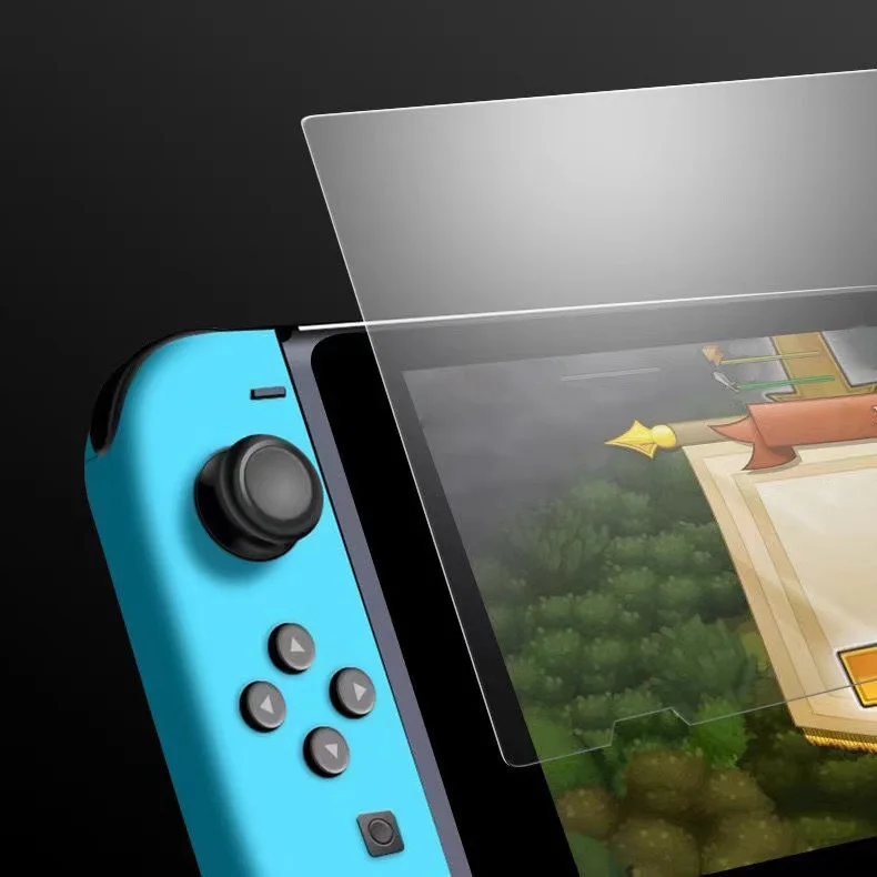 

2pcs Switch lite toughened membrane Tempered Glass Film For Switch oled console protective film lamination