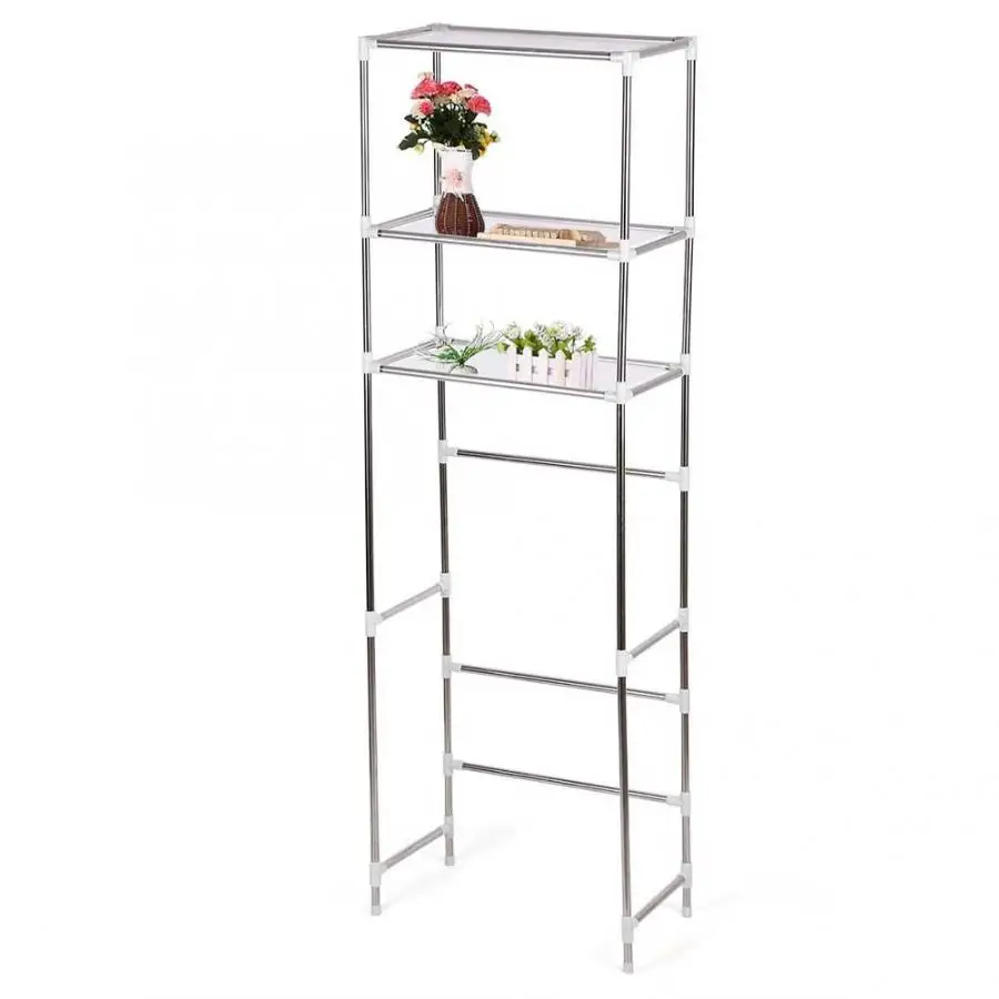 Стеллаж для хранения над туалетом/стиркой/Полка стиральной машиной ванной