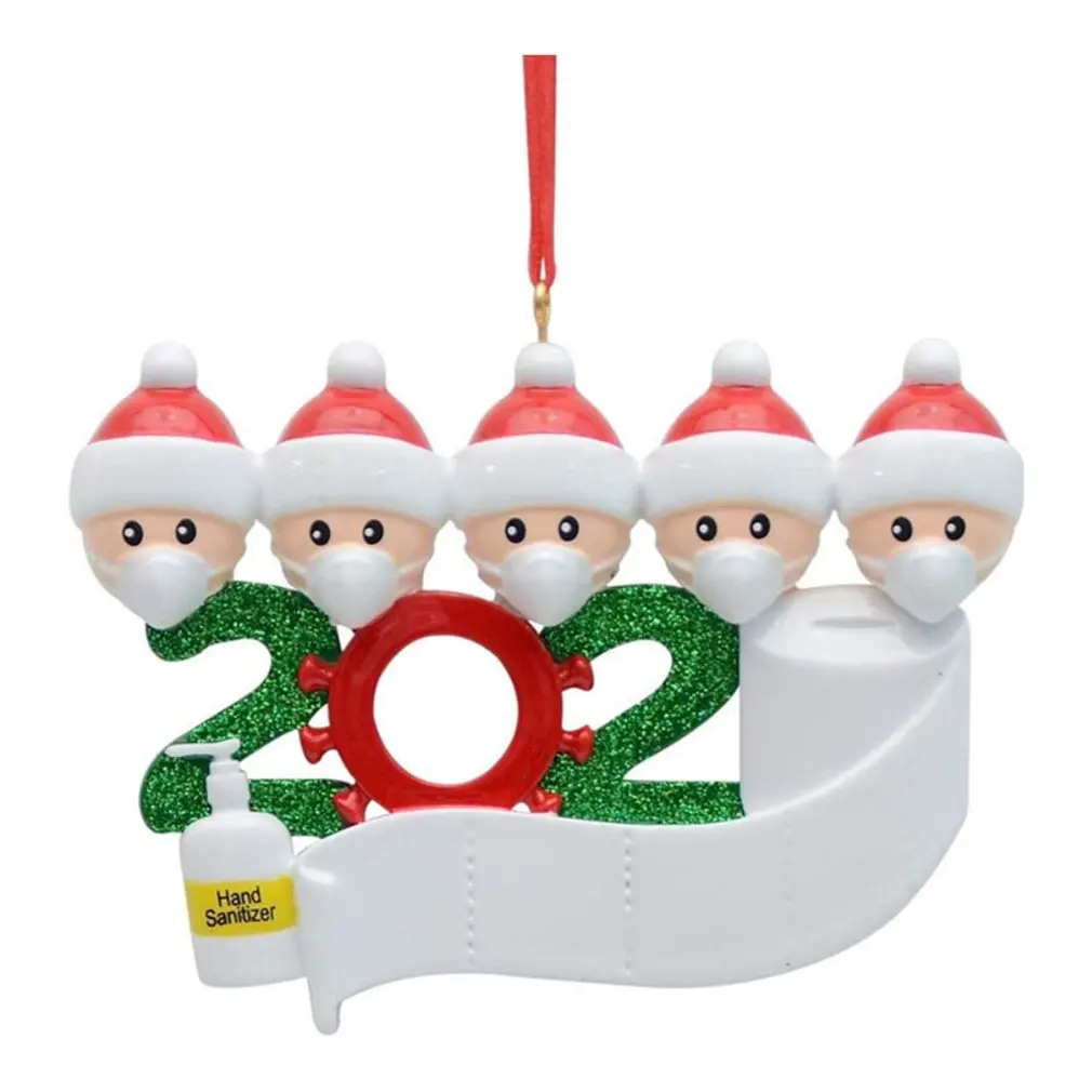 

Diy Ручная работа имя маска на лицо Снеговик Рождественская елка подвеска Рождественская елка