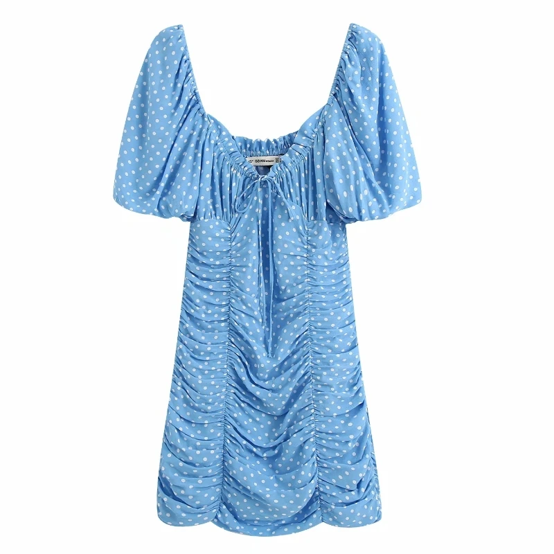 Женское кружевное Плиссированное мини-платье повседневное облегающее платье в