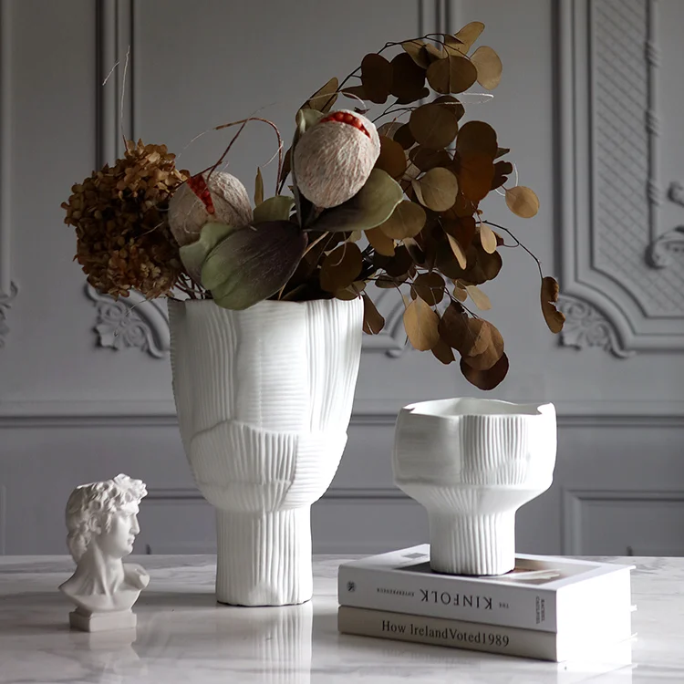 

Nordic Style Vases Luxury Art Flower Arrangements Luxury Vases Elegant Desktop Decorazioni Casa Home Decoration DI50HP