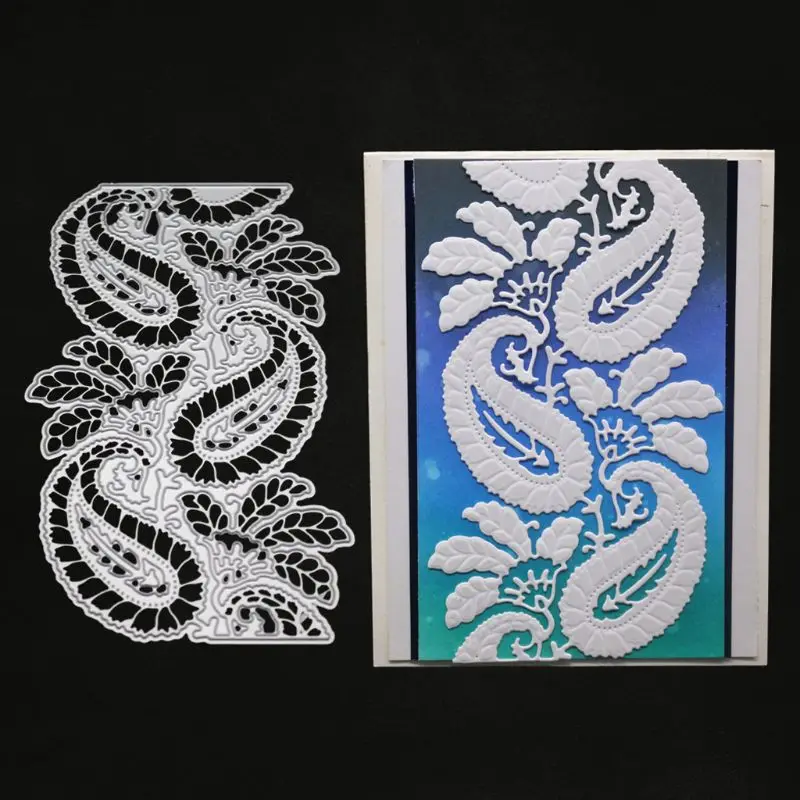 Листовой фон для резки металла трафарет скрапбукинга &quotсделай сам&quot штамп