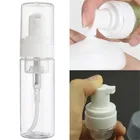 Прозрачная пенообразовательная бутылка, 50 мл, Пенообразователь для мыла, муссов, бутылки для жидкости с крышкой, пластиковые бутылки для шампуня, лосьона