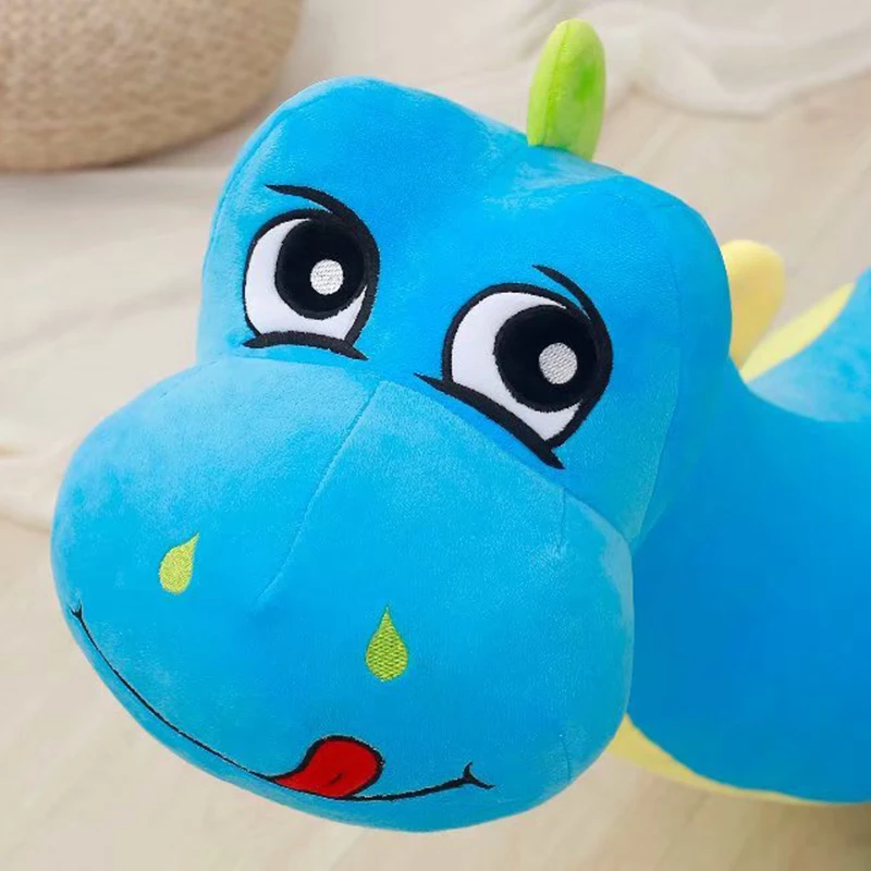 

Cute Plush Dinosaur Stuffed Doll Sofa Dinosaur Soft Toy Kids Huggable Animals Dino Toy Birthday Plushie Gift Pink/Green/Blue