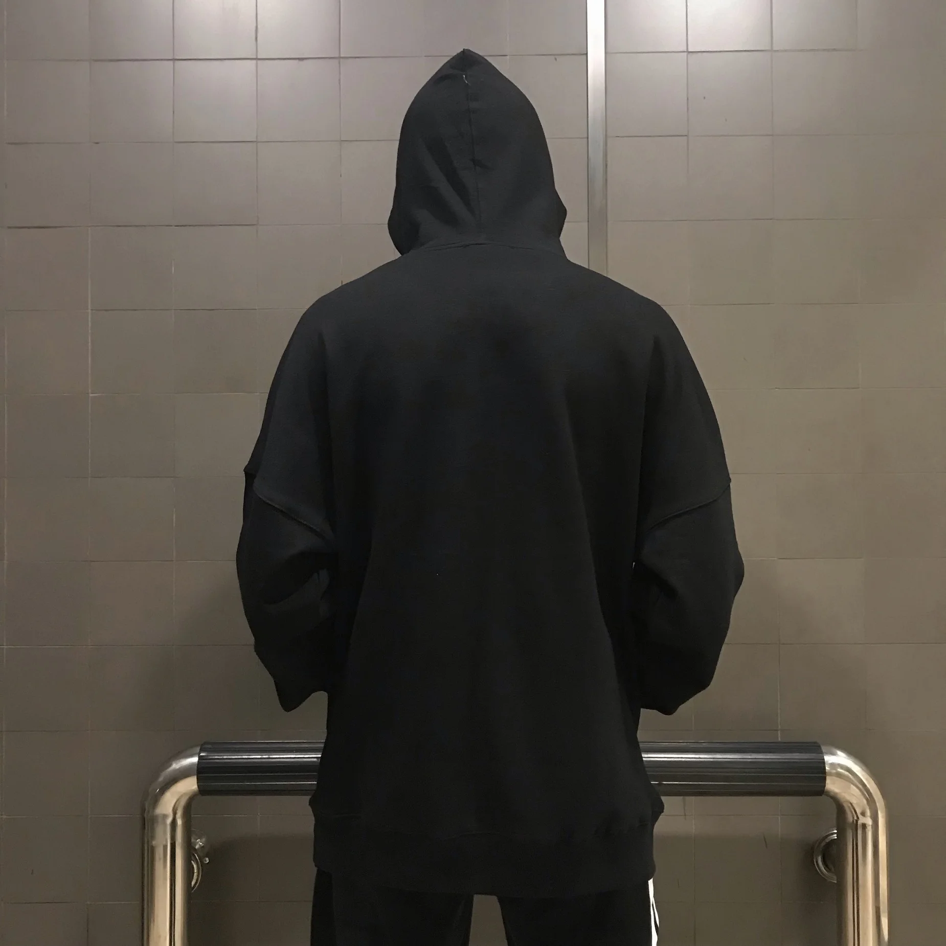 

Palm Angels Letter Print Hoodie Men and Women Same Style Loose Drop Shoulder Hoodies Sweatshirts 123784