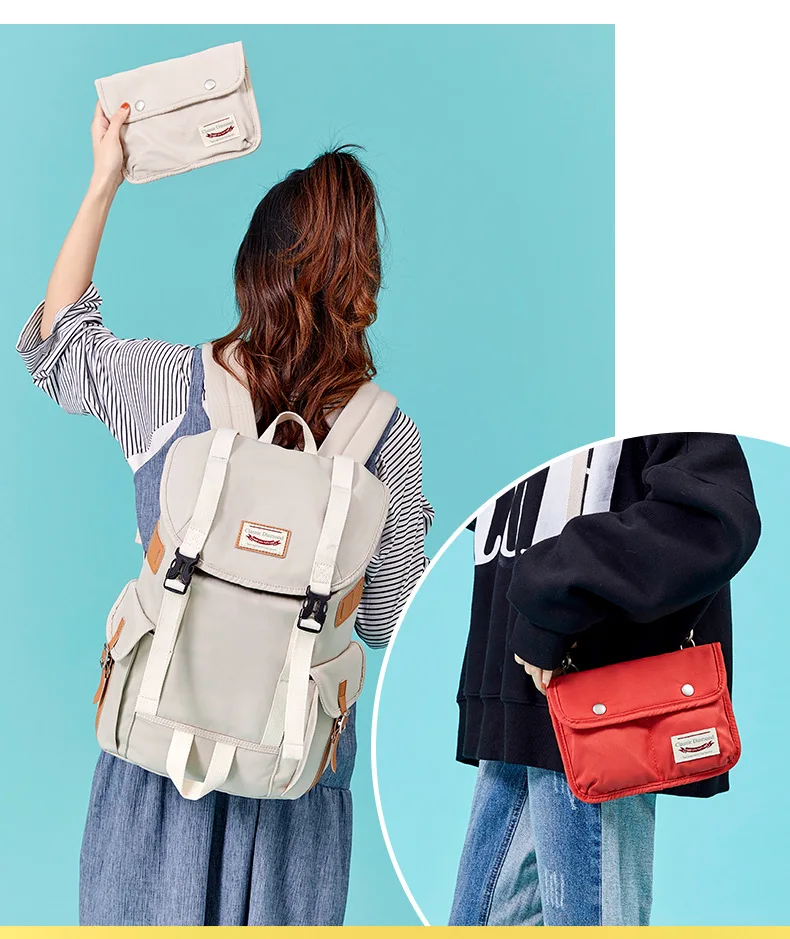 

Fashion Anti-theft Bag Travel Leisure Waterproof Backpack Women Large Capacity Laptop Backpack College Student School Men Bag