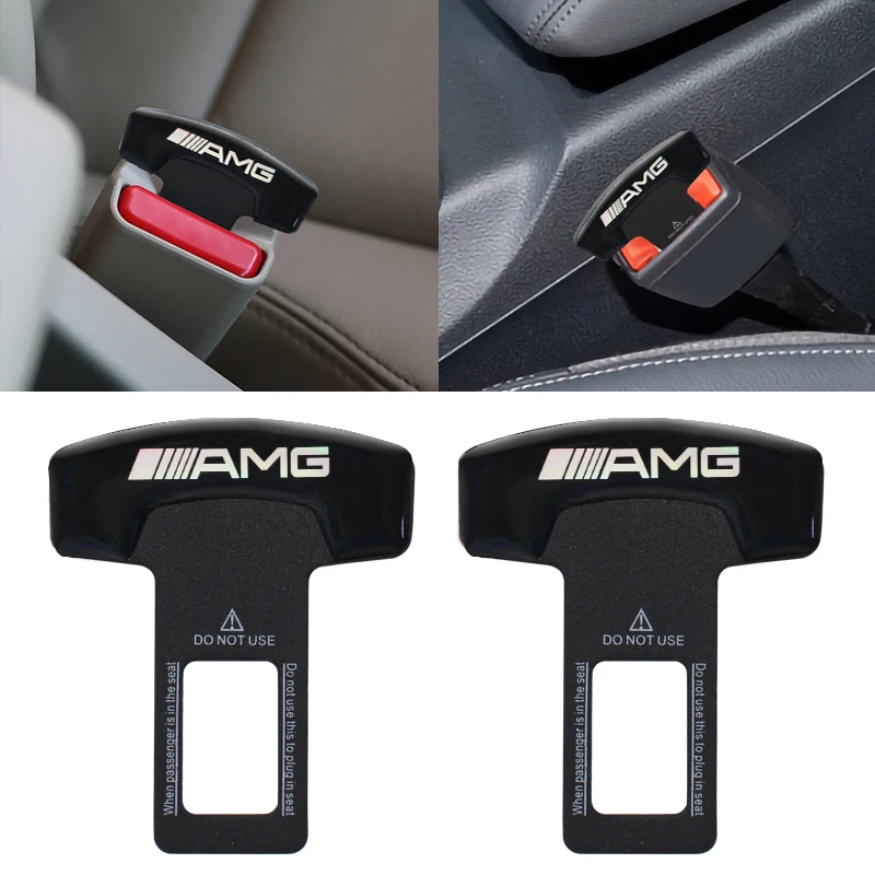 

Car Styling Car Seat Belt Buckle Inside Extender Plug Card Lock For Mercedes AMG W124 W211 W212 W210 W203 W204 W126 W168 W169