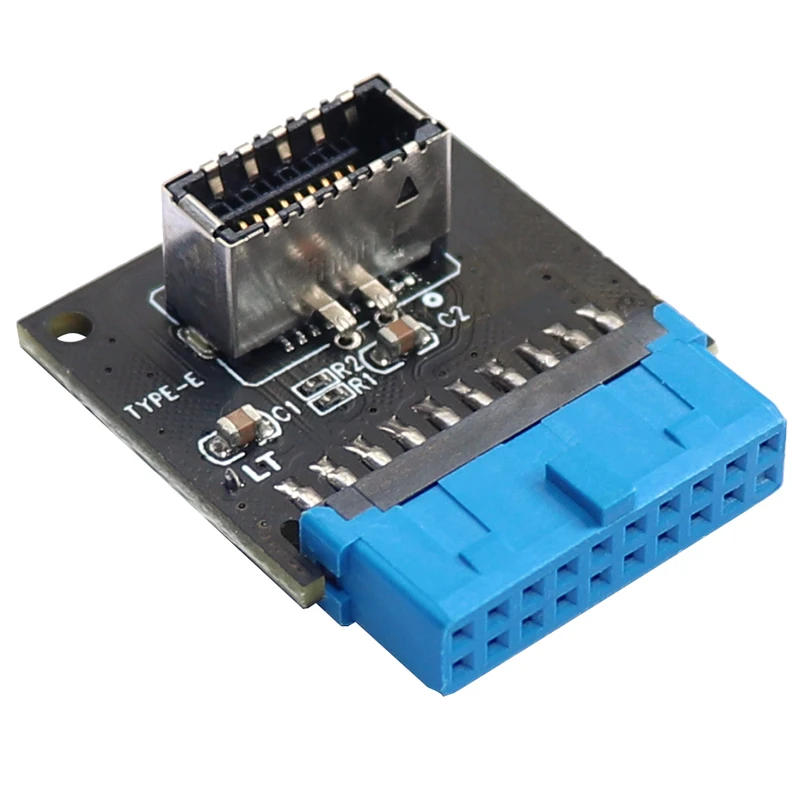 Тип C USB3.1 розетка передней панели USB 3 0 19 Pin к Type E 20 контактный разъем Удлинительный