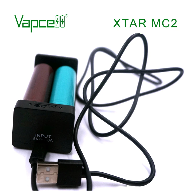 Vapcell заряд батареи XTAR MC2