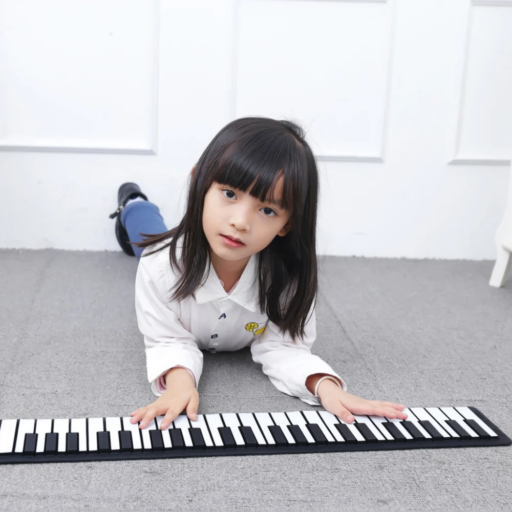 

88 Keys Roll Piano Foldable Keyboard Piano Electronic Hand Roll Piano