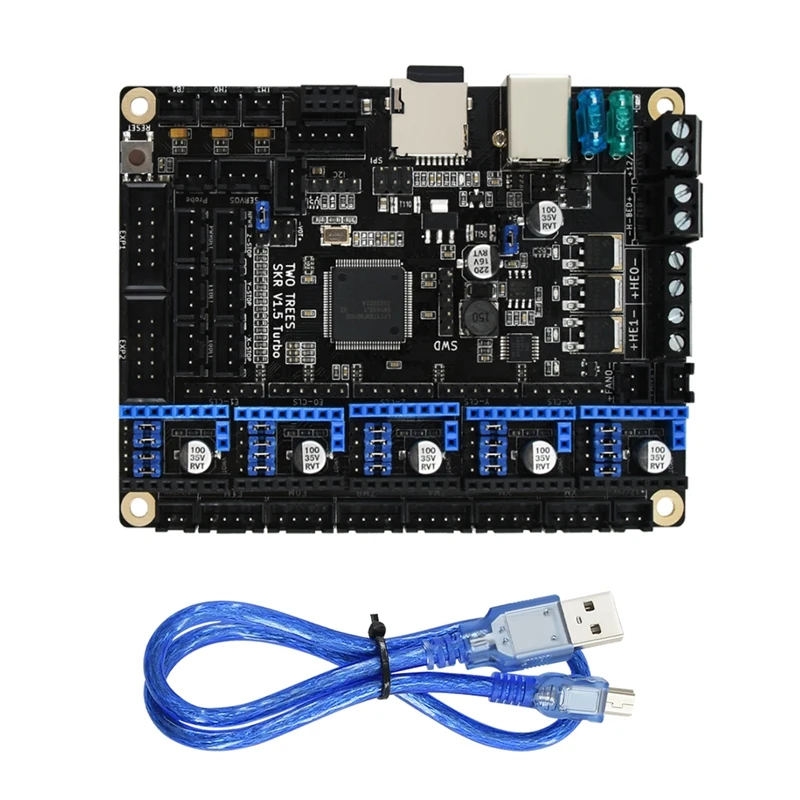 

SKR V1.5 Turbo TFT35 Motherboard 32-Bit Control Board Upgrade for Ender 3/CR10 3D Printer Parts