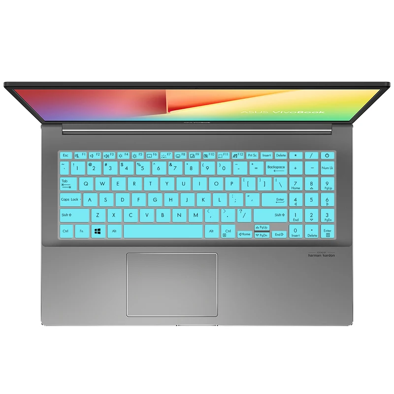Силиконовая клавиатура для ноутбука защитный чехол ASUS vivobook 15 X513EP X513EA x513 EP EA K513EQ K513