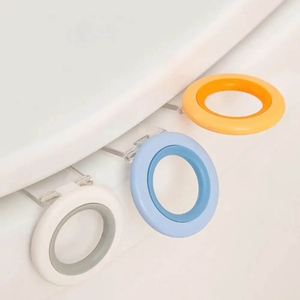 

Toilet Cover Lifter Self-adhesive Good Load Capacity ABS Toilet Seat Lifting Device Supplies for Home