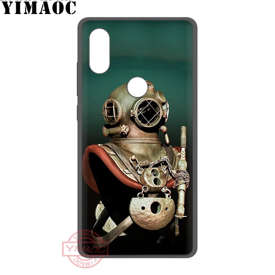 YIMAOC Дайвинг шлем Подводная маска мягкий чехол для Xiaomi Mi 10 9 8 SE 6 A1 A2 A3 Lite F1 9T Pro CC9E Max 3