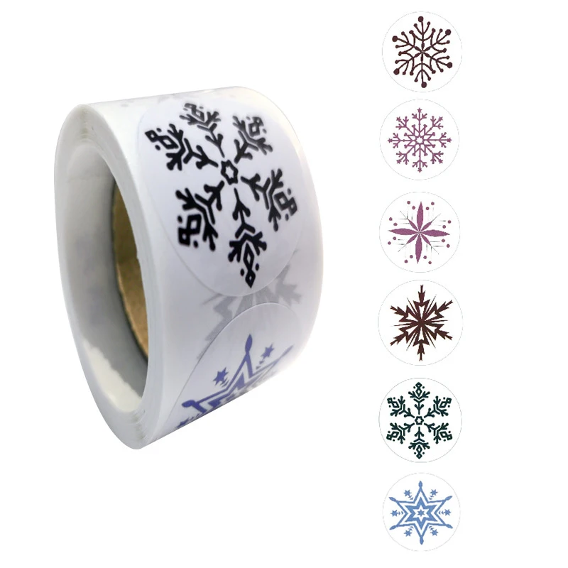 

1.5 inch 200pcs Christmas Gift Sealing Stickers X-mas Letter Labels Scrapbook Stickers Festival Navidad Party Gift Decoration
