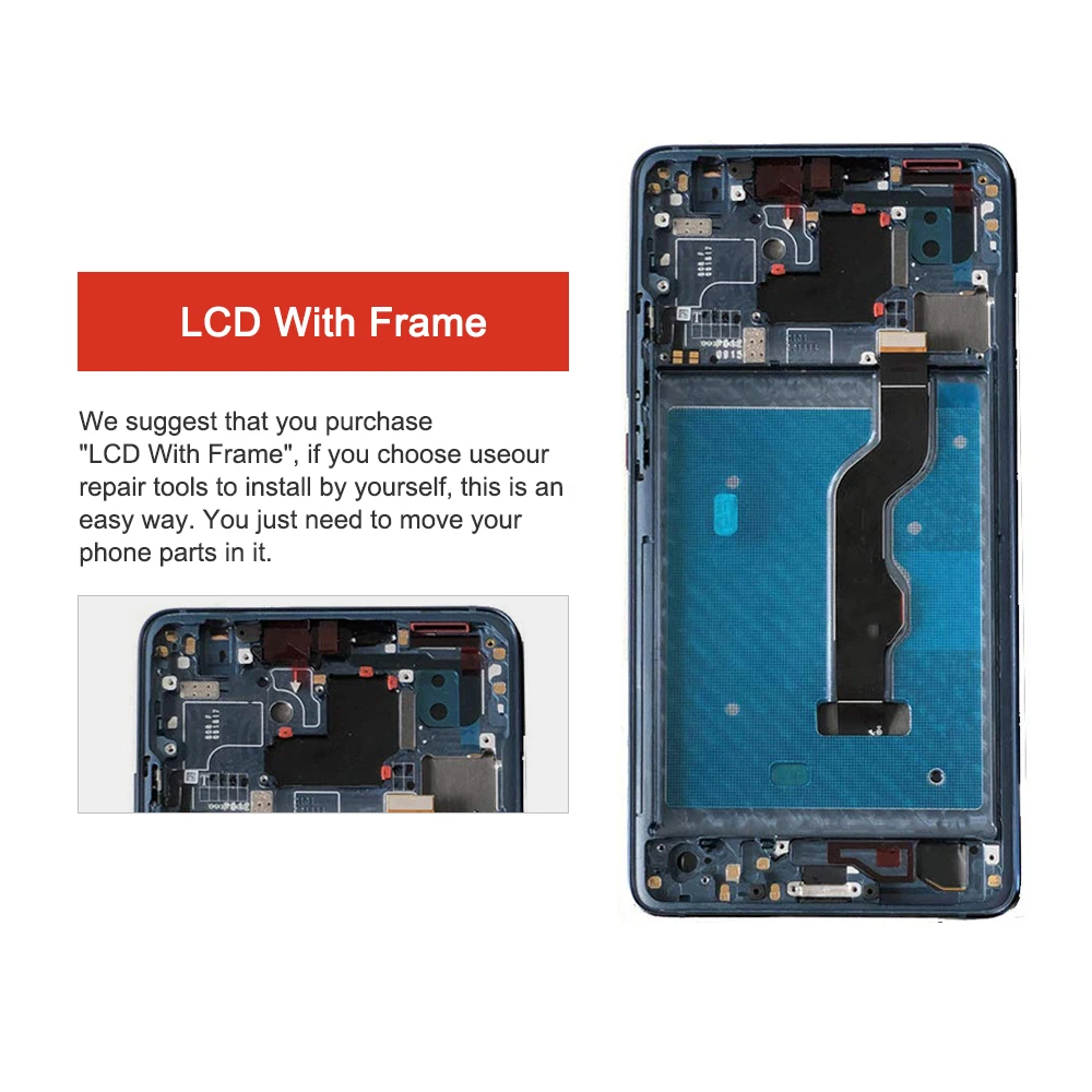 7 2 &quotОригинальный Новый сенсорный ЖК-экран для Huawei Mate 20X дигитайзер в сборе