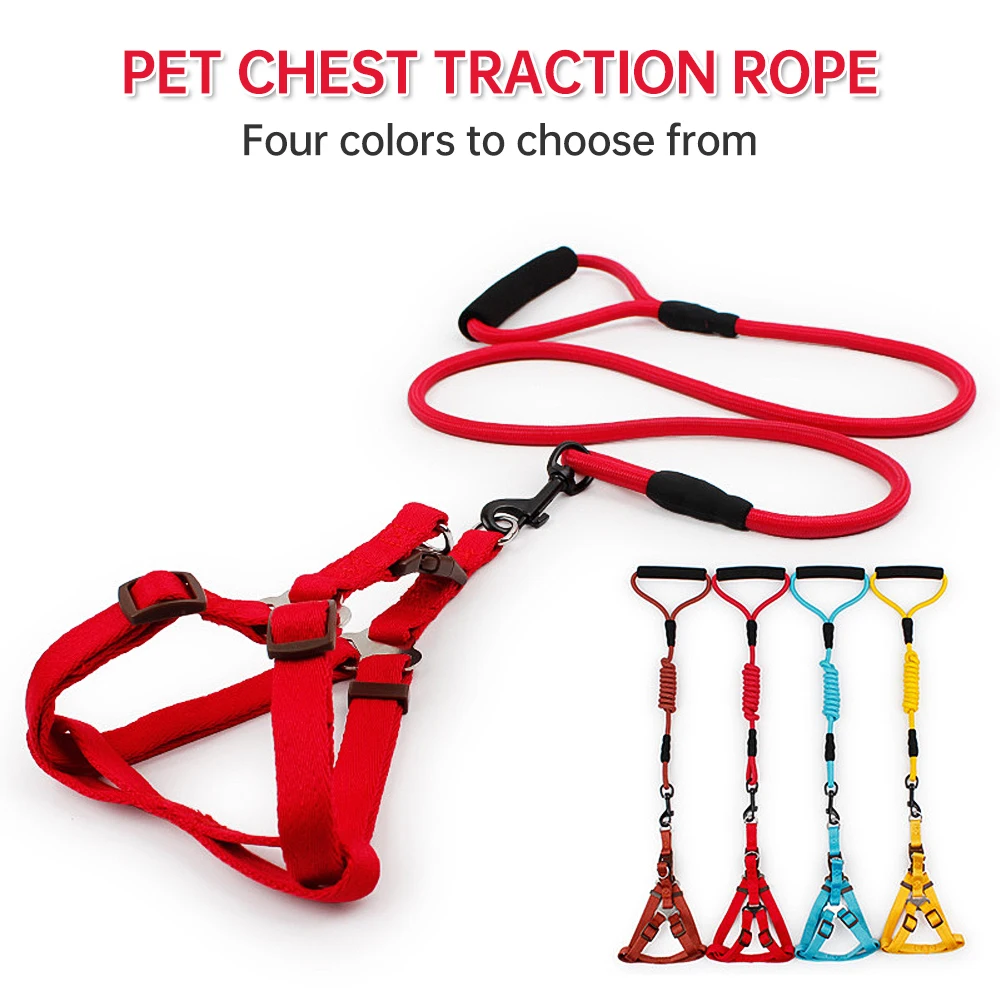 Жилет для собаки поводок чихуахуа мопса Маленький Средний Поводок собак