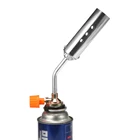 Портативная горелка для огнемет, Сварочная горелка, Бутановая газовая гофонарь, ручное зажигание, сварочный инструмент для кемпинга и барбекю, высокая температура