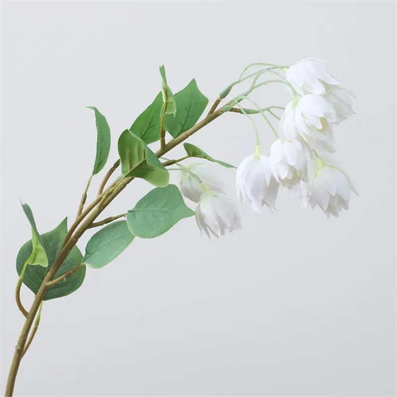 7 шт. поддельные длинный стебель цветка инволукрат 32 28 &quotДлина моделирование