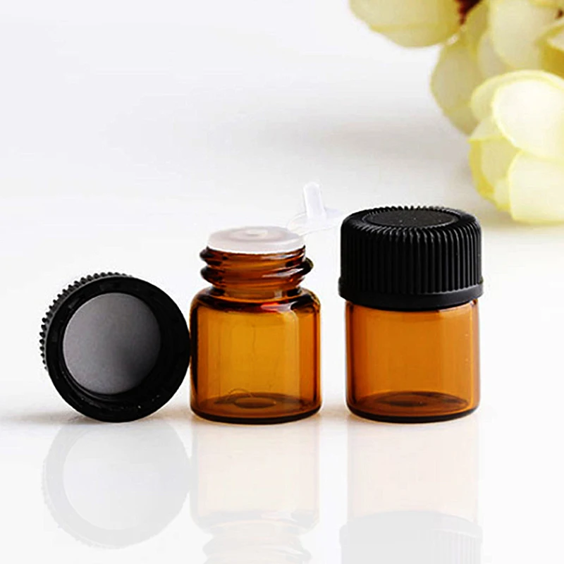 10 шт. ПВХ янтарь эфирное масло косметика парфюмерия Диспенсер 1/2/3 мл тонкий