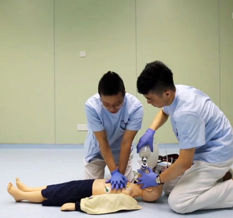 Детский манекен для сердечно-легочной реанимации тренировочный оказания первой