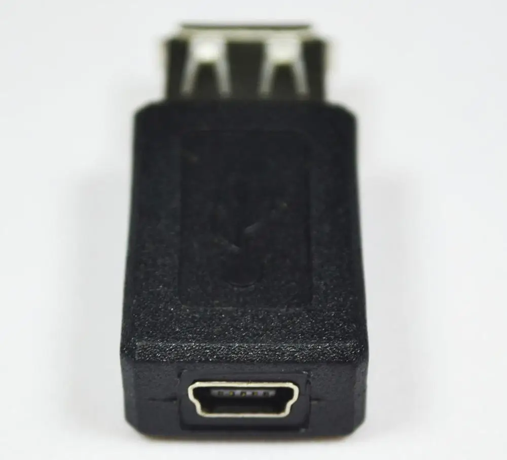 100 шт./лот USB 2 0 A Тип мама к Мини usb 5 контактному разъему адаптер удлинитель на mini B