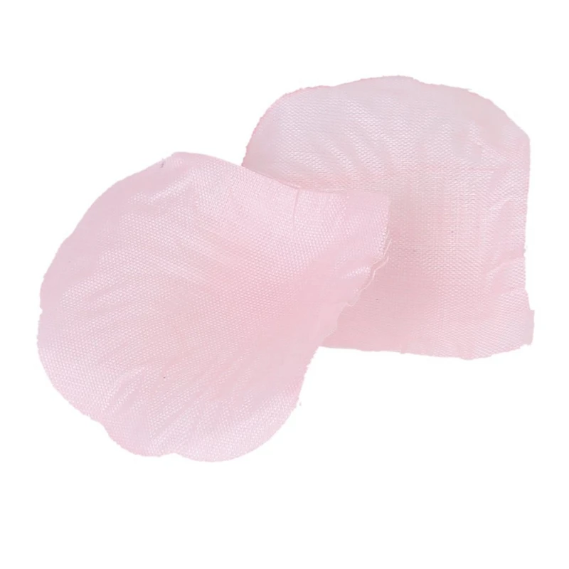 100 шт розы искусственные цветы лепестки для свадебного украшения-светло-розовый |