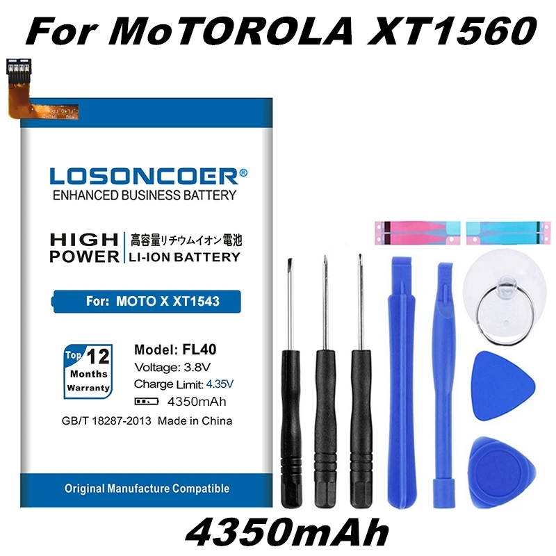 4350 мАч FL40 батарея для Motorola Moto X play 3A Dual XT1543 XT1544 XT1560 XT1561 XT1562 XT1563 XT1565 качественная батарея для телефона