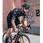 Костюмы для мужчин велосипед Hunter Pro команды Джерси с коротким рукавом комплекты Биб шорты Одежда для велосипедного спорта Cojunto мужской Велоспорт униформа
