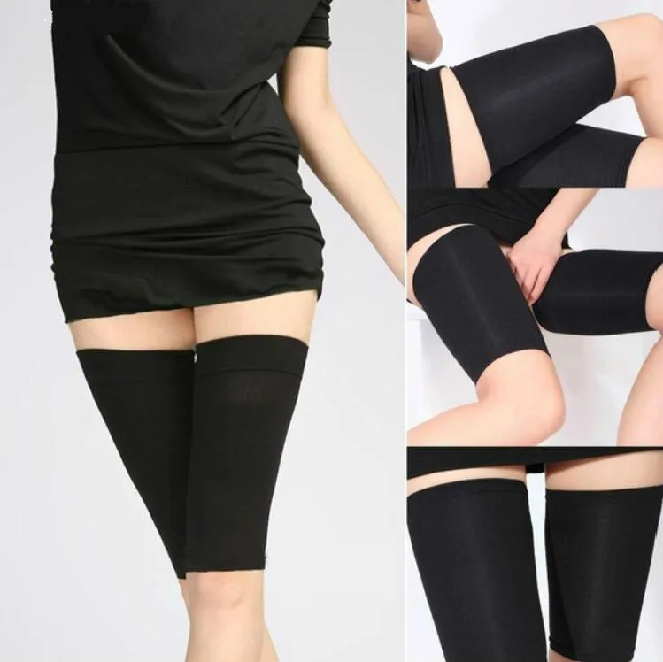 1 pair leg slimmer Для женщин Красота похудение Форма одежда сжигание жира тонкий форма боди брюки ноги обертывания для похудения Высокая талия Похудение брюки Форма одежда инструмент - Цвет: 1 pair leg slimmer