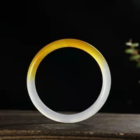 high quality natural ice two color jade bracelet jewelry accessories elegance bangles lucky gift
