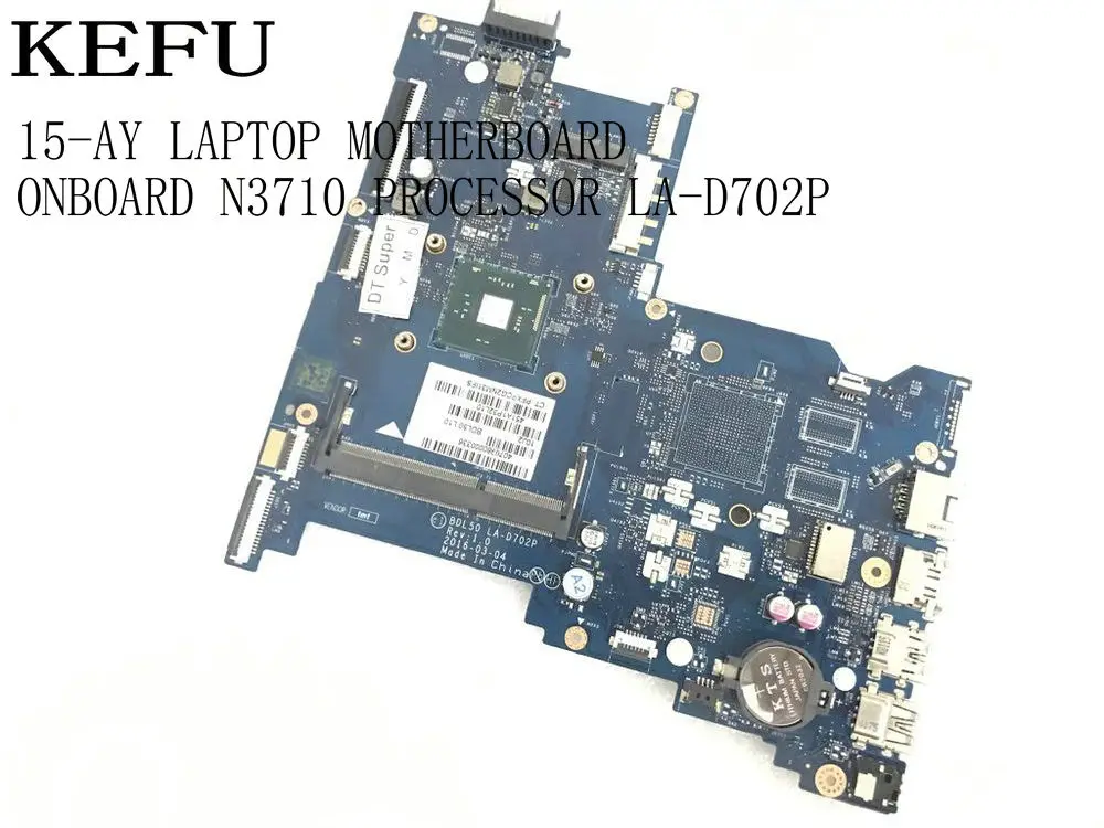 Доступно. Абсолютно Новый. BLD50 LA D702P для ноутбука HP 15 AY процессор N3710