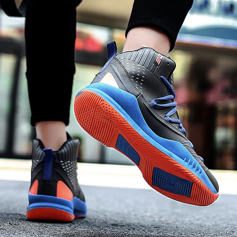 New Men's Basketball Shoes Shoes Zapatillas Hombre Deportiva Lebron Breathable Men Ankle Boots Basketball Shoes Sneakers