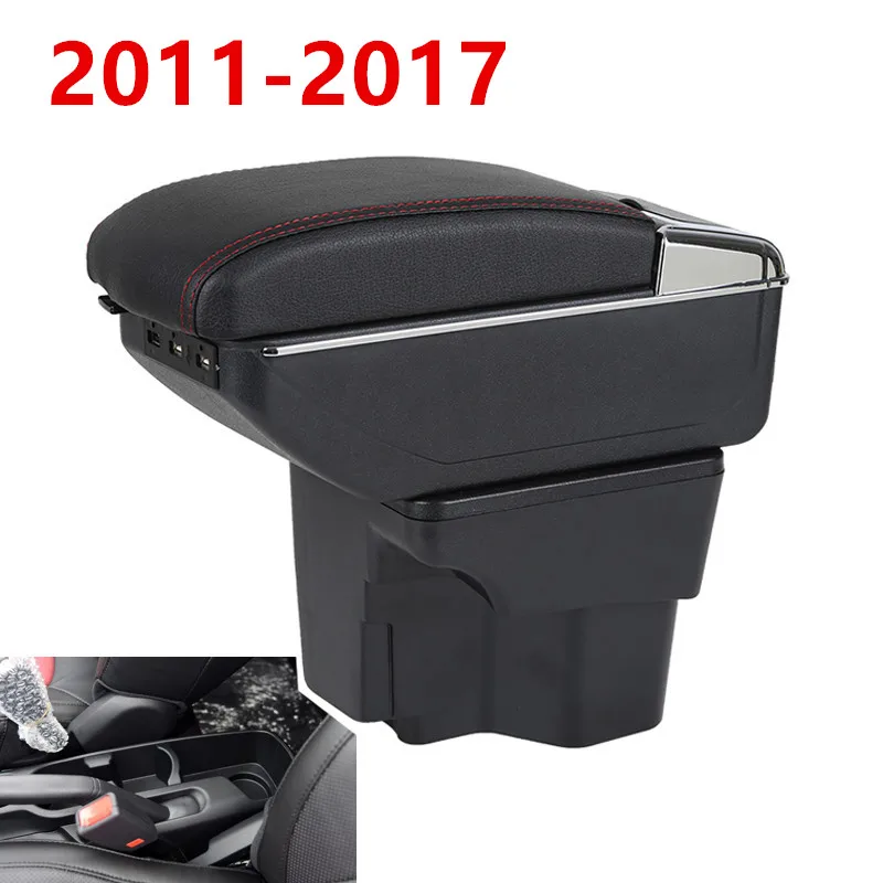 Подлокотник для России KIA K2 Rio 3 2016 2012 2015 2014 2013 автомобильный органайзер хранения USB