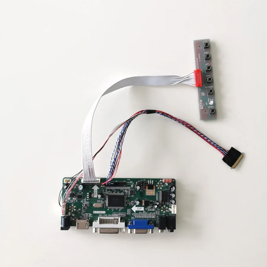 ЖК экран для ноутбуков HSD173PUW1 LP173WF1 WLED 1920*1080 VGA + DVI 17 3 &quotLVDS 40 Pin M.NT68676|Комплектующие