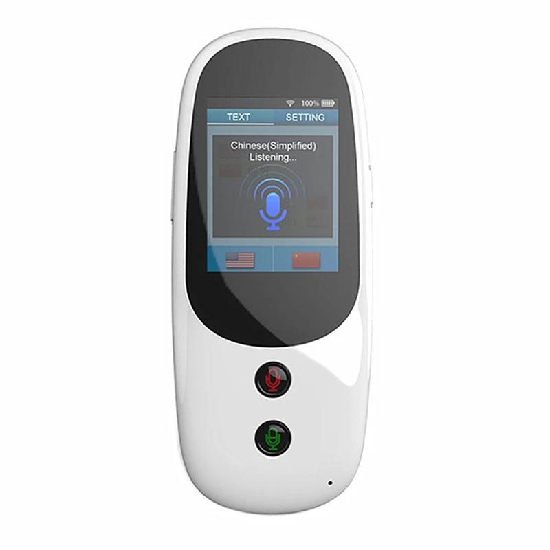 

2021 Smart Voice Translator 41 Multi Languages in Real Time Online Instant Off Line Translation AI Learning Conversion T6 PRO