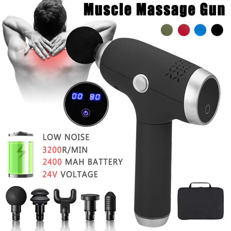 Массажный пистолет для массажа мышц массажер расслабления вибропистолет