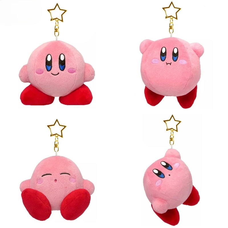 10 см Kawaii Специальный розовый оранжевый Kirby звезда Приключения Игра животное