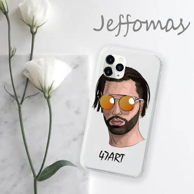 

PNL QLF fashion singer Phone Case Transparent for iPhone 11 12 mini pro XS MAX 8 7 6 6S Plus X 5S SE 2020 XR