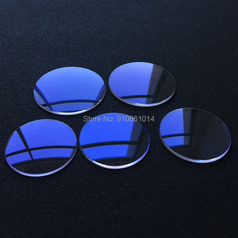 Голубое покрытие Двойной Купол толщина 1 2 мм диаметр 38 5 купольное сапфировое