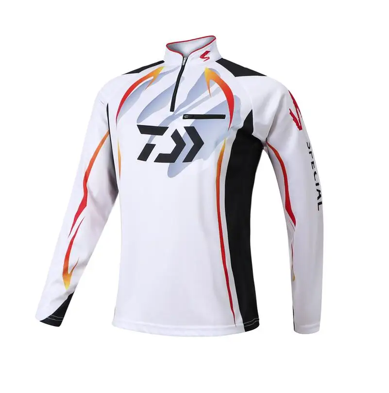 

DAIWA Shirt Outdoor Sports Fishing Clothing Men Fishing Shirts Long Sleeve Breathable Quick Drying Coat Hooded Fishing Clothes