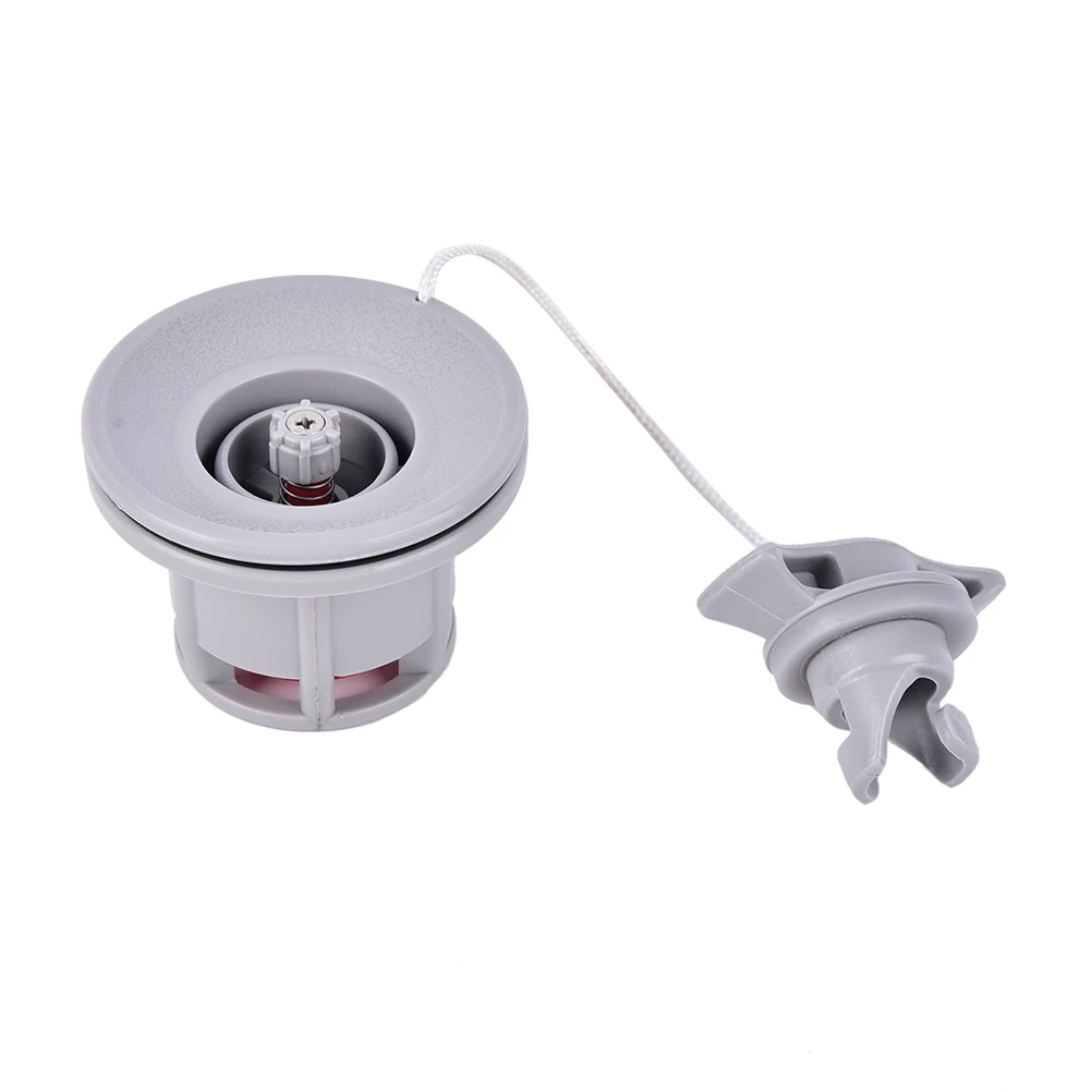 

1pcs Double Seal Grey Air Valve For Inflatable Boat Raft Dinghy Kayak Canoe